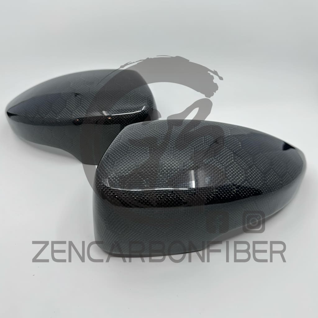 2012+ Ford Focus ST/RS Carbon Fiber Mirror Caps Replacement
