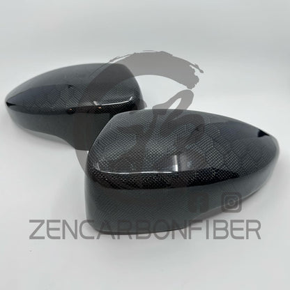 2012+ Ford Focus ST/RS Carbon Fiber Mirror Caps Replacement