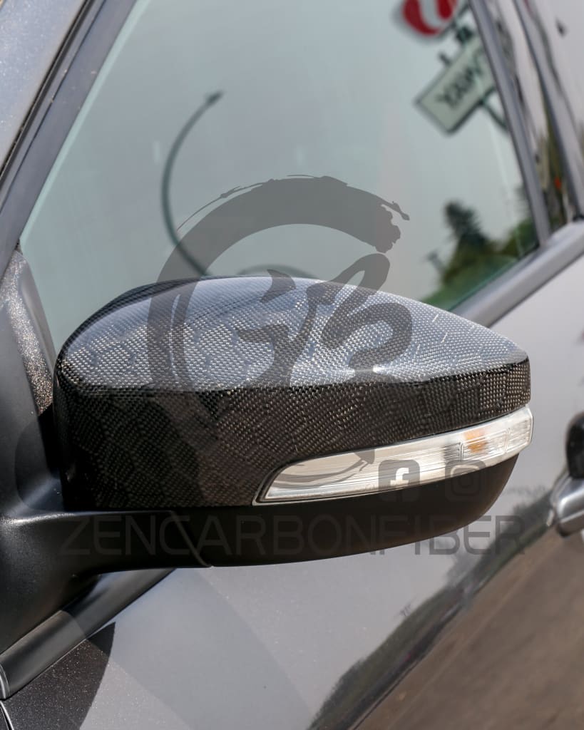 2012+ Ford Focus ST/RS Carbon Fiber Mirror Caps Replacement