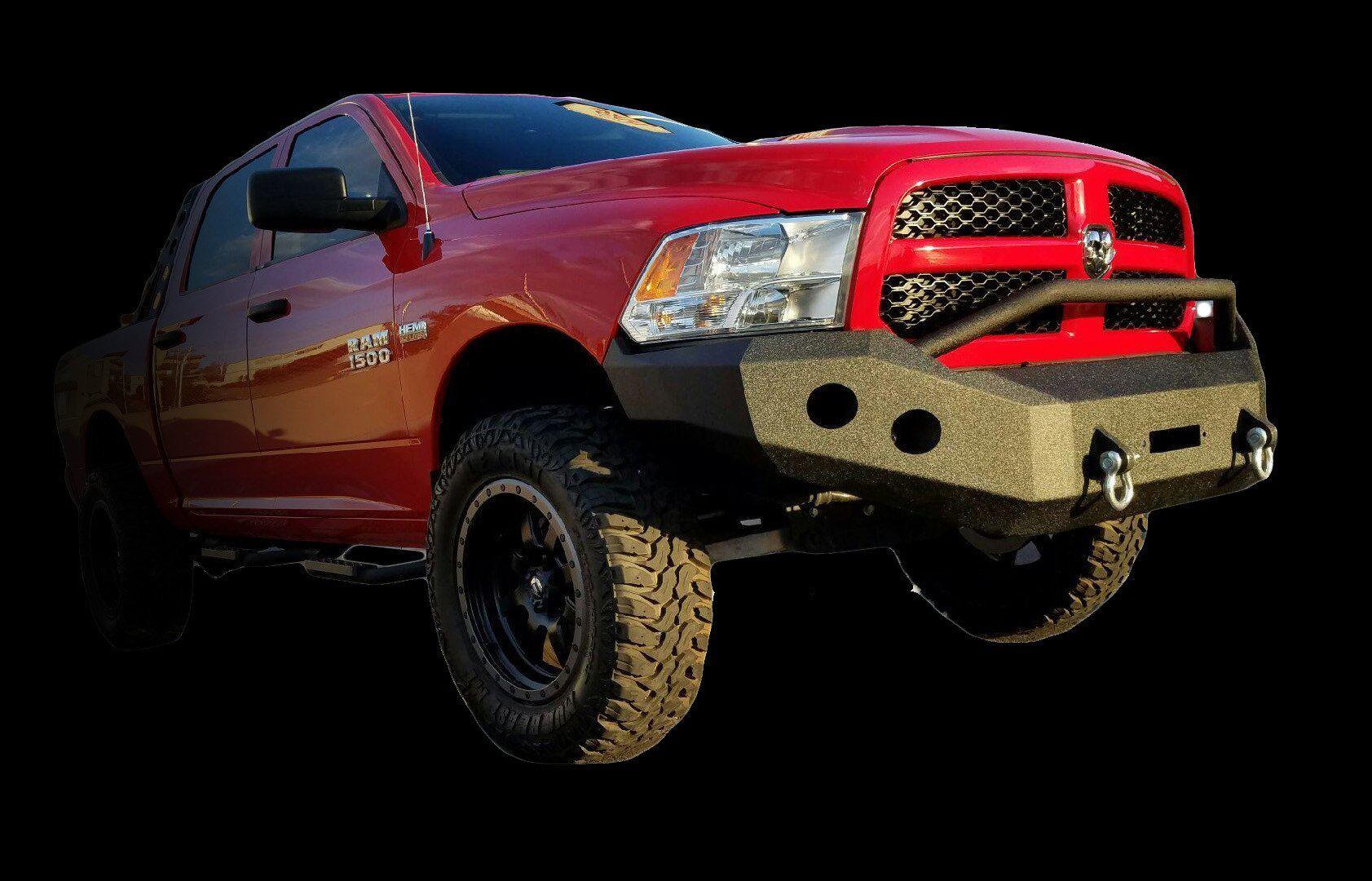 2013-18 Ram 1500 Steel Front Bumper-DV8 Offroad