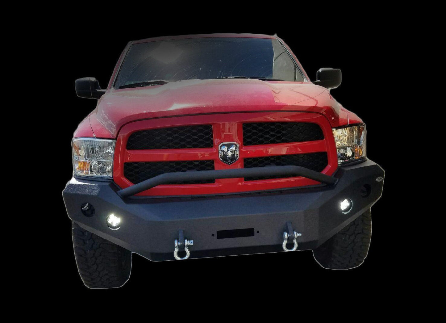 2013-18 Ram 1500 Steel Front Bumper-DV8 Offroad