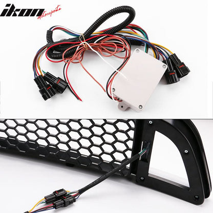 2013-2014 Ford Mustang Non-Shelby LED Light Unpainted Front Grille