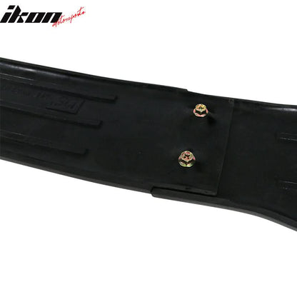 2013-2016 Hyundai Genesis Coupe IKON Style Blcak Front Bumper Lip PU