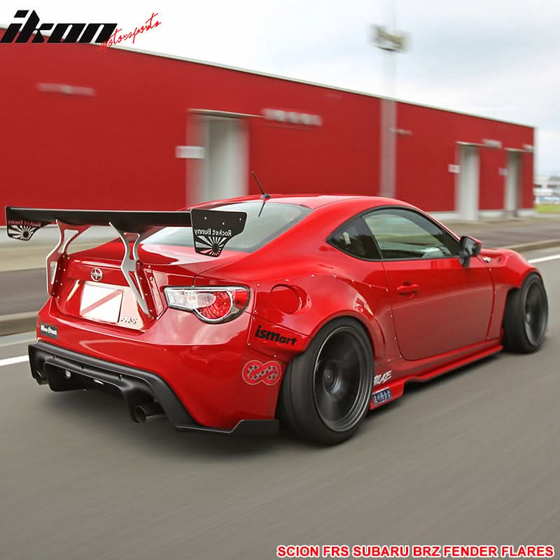 2013-2020 Scion FRS/Subaru BRZ/Toyota 86 GR Style Fender Flare 8PCS