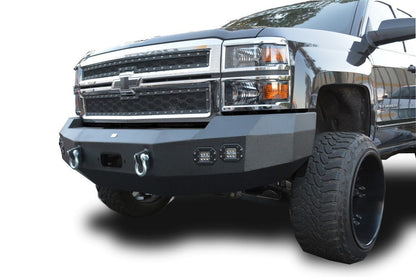 2014-15 Chevy Silverado 1500 Steel Front Bumper-DV8 Offroad