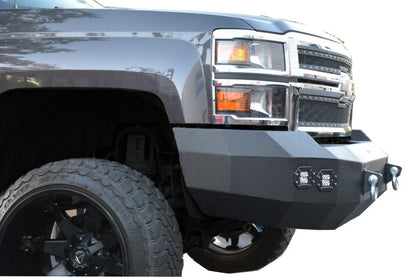 2014-15 Chevy Silverado 1500 Steel Front Bumper-DV8 Offroad