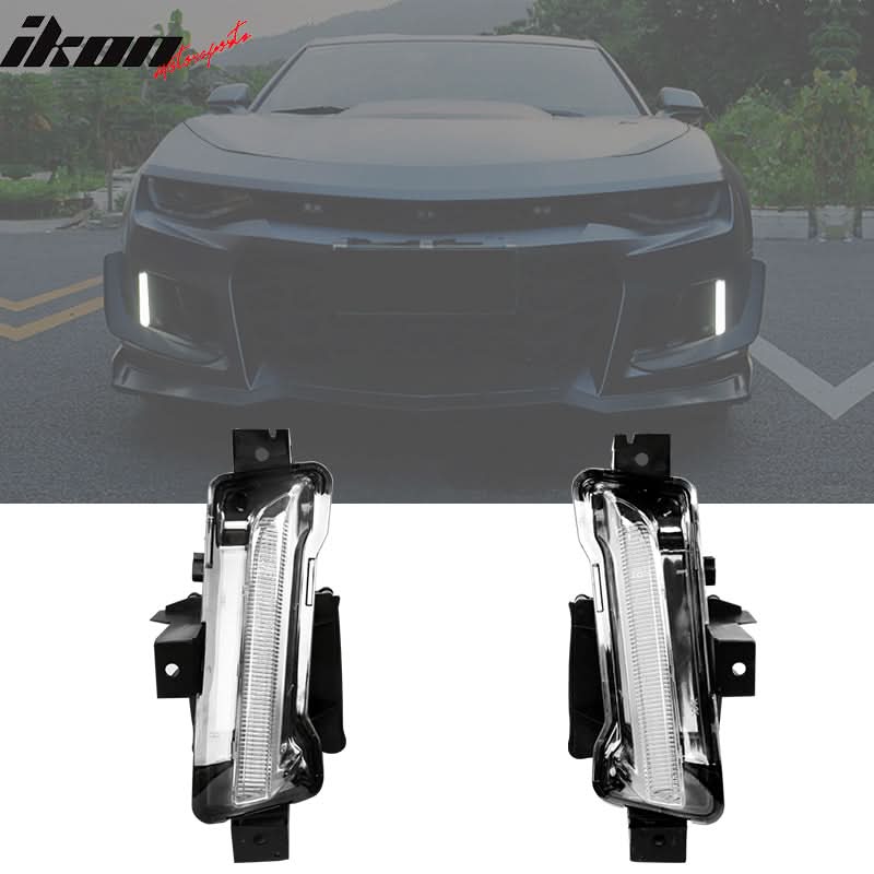 2014-2015 Chevy Camaro ZL1 Style Front Bumper w/ Signal Fog Lights