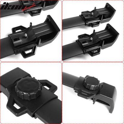 2014-2023 Jeep Renegade OE Black Top Roof Rack Cross Bar Aluminum