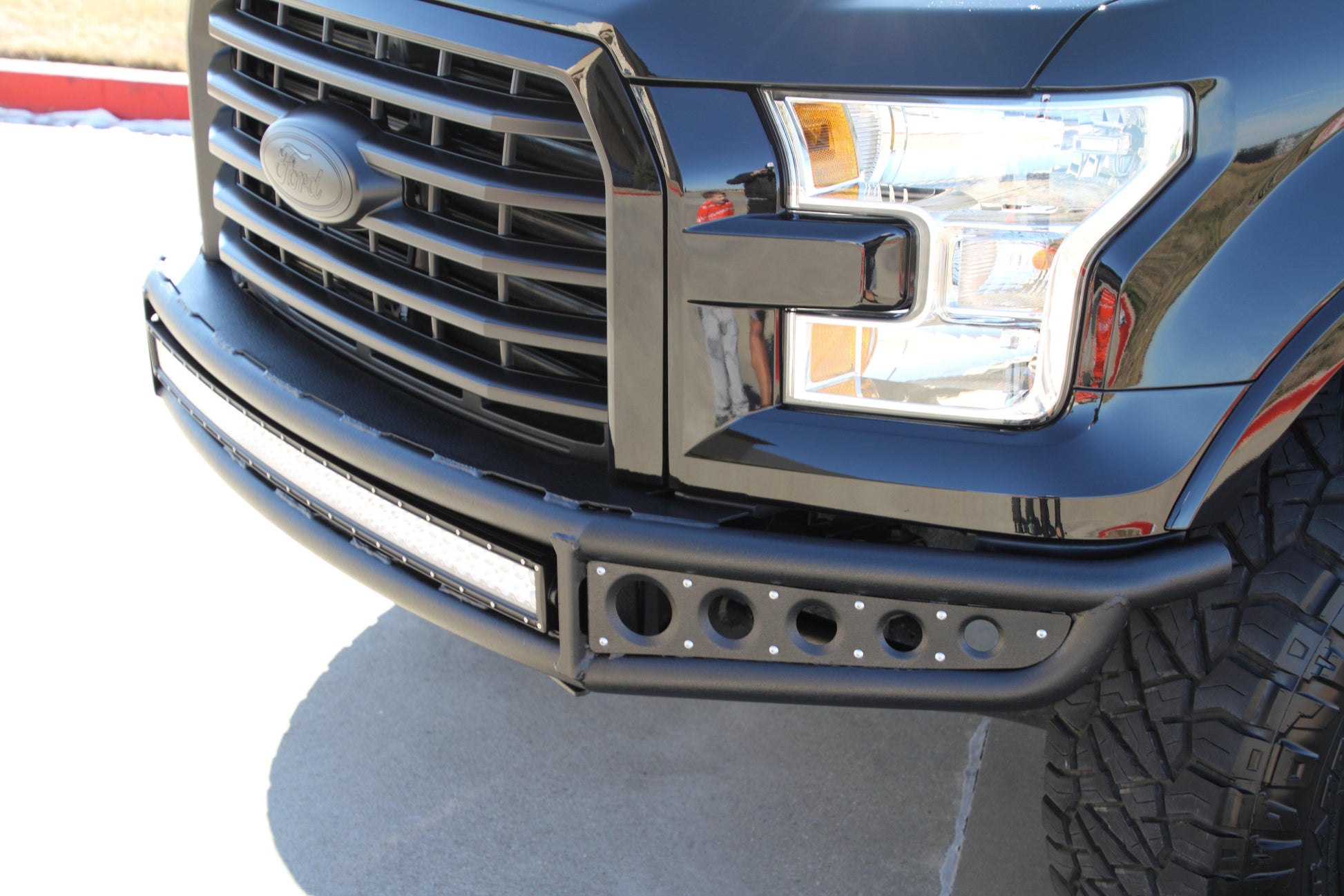 2015-17 Ford F-150 Steel Front Bumper-DV8 Offroad