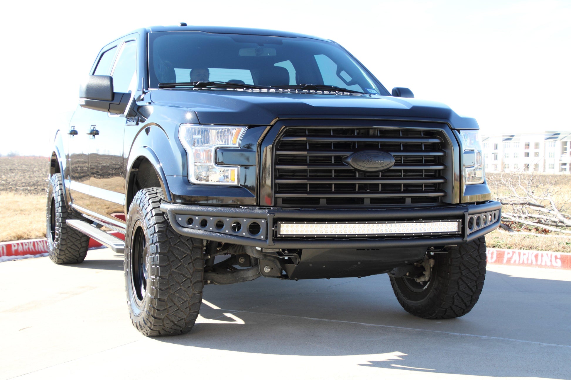 2015-17 Ford F-150 Steel Front Bumper-DV8 Offroad