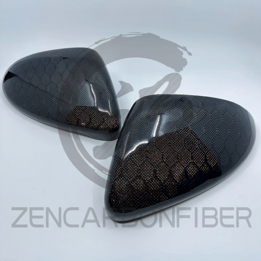 2015-2021 Volkswagen/VW Golf MK7 Carbon Fiber Mirror Caps Replacements