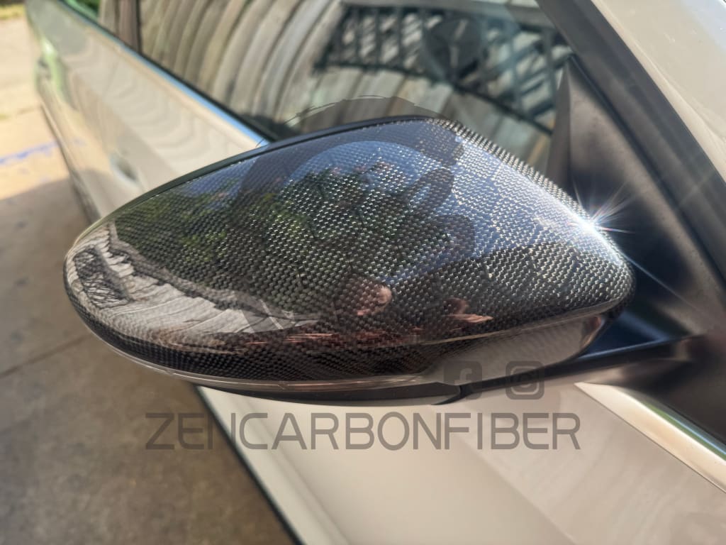2015-2021 Volkswagen/VW Golf MK7 Carbon Fiber Mirror Caps Replacements