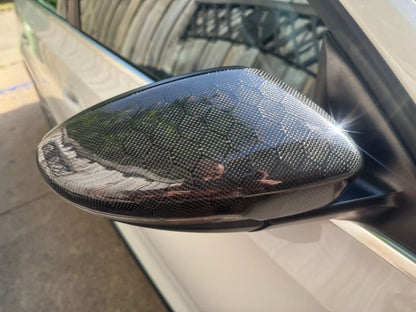 2015-2021 Volkswagen/VW Golf MK7 Carbon Fiber Mirror Caps Replacements