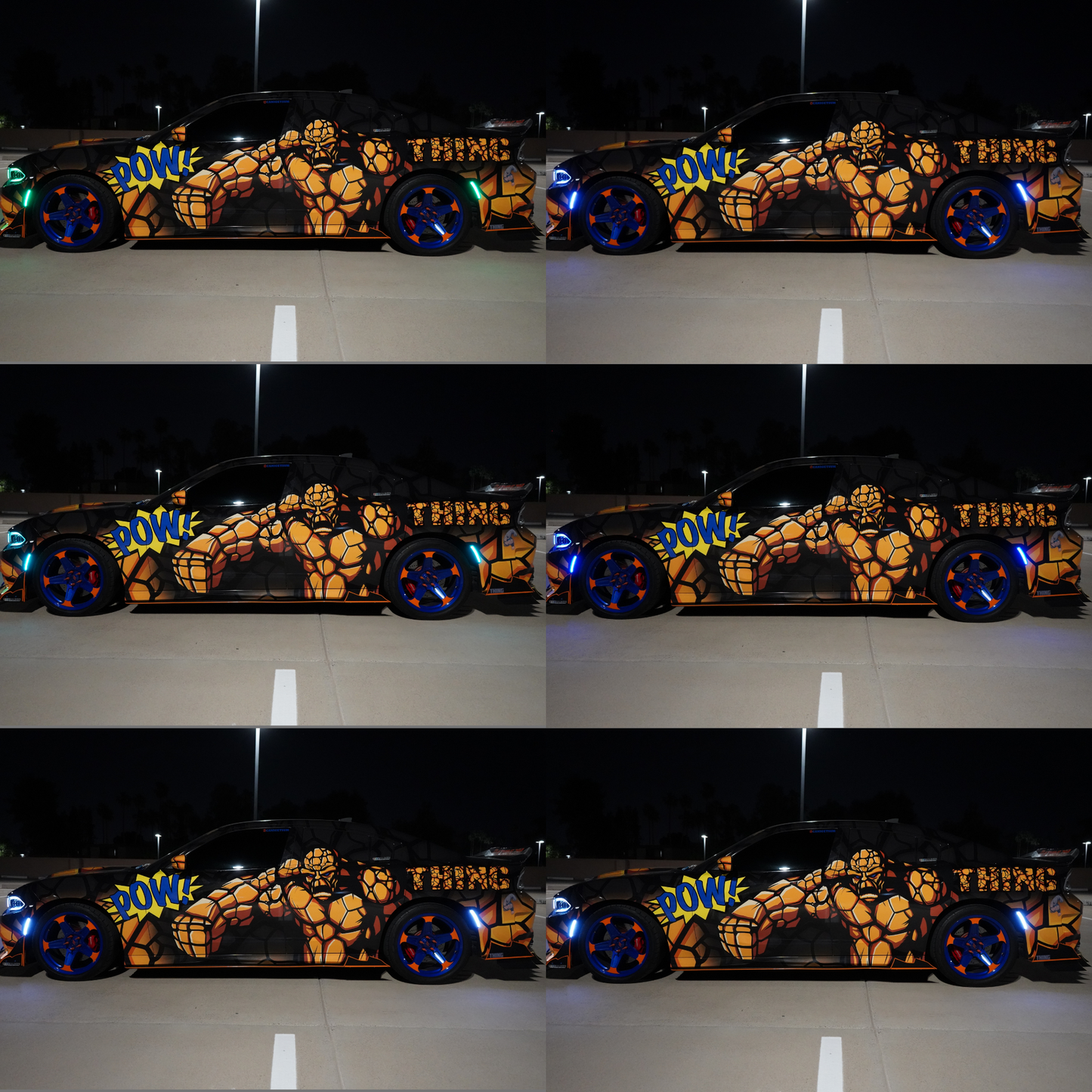 2015-2023 Dodge Charger Flow Series Side Markers (4pc)