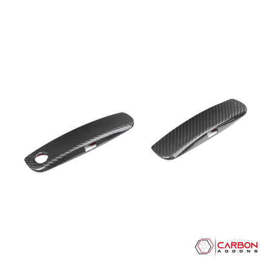 2011-2023 Dodge Challenger Real Carbon Fiber Exterior Door Handle Covers