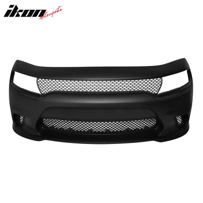 2015-2023 Dodge Charger 15 SRT Hellcat Front Bumper Conversion Kit PP