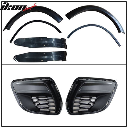 2015-2023 Dodge Charger Widebody Gloss Whole Bumper Kits Diffuser PP