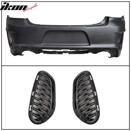 2015-2023 Dodge Charger Widebody Gloss Whole Bumper Kits Diffuser PP