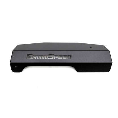 GrimmSpeed Pulley Cover - Black - 2015-21 Subaru WRX GRM099040