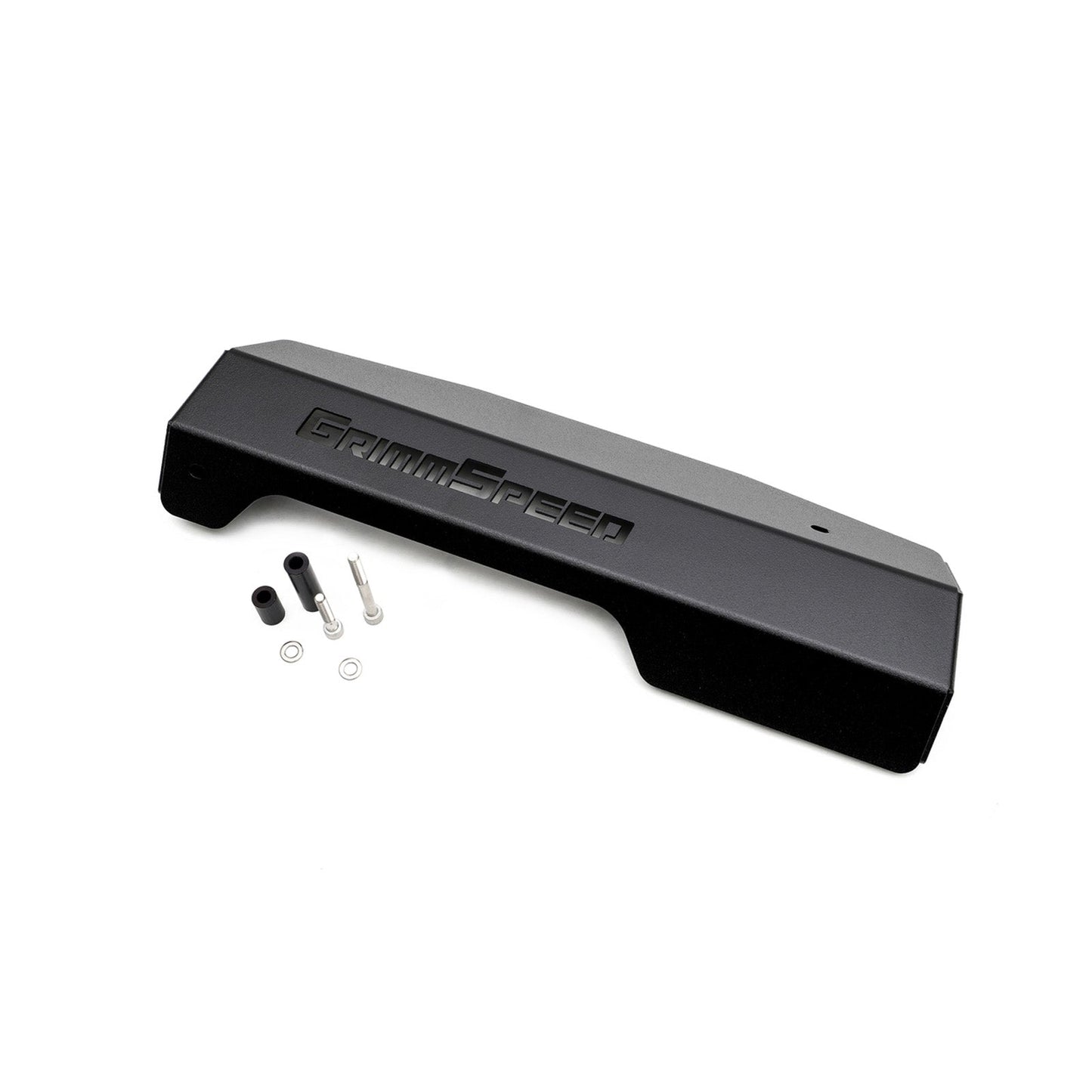 GrimmSpeed Pulley Cover - Black - 2015-21 Subaru WRX GRM099040