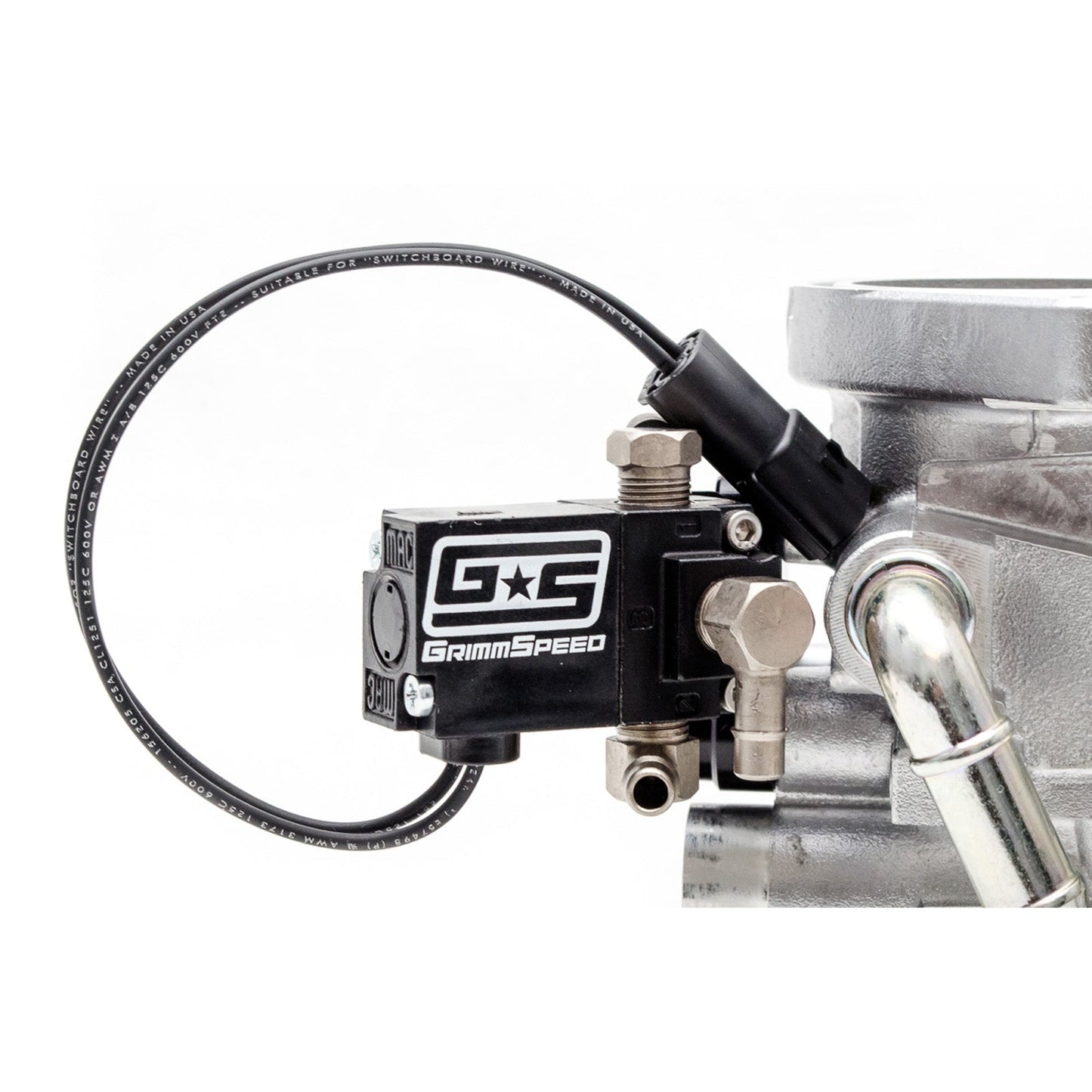 GrimmSpeed 3-Port Electronic Boost Control Solenoid - 2015-21 Subaru WRX [Canadian Inlet] GRM057054