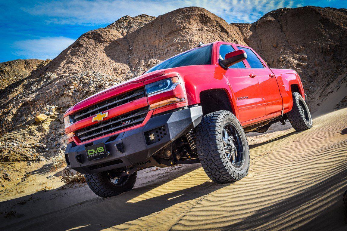 2016-18 Chevy Silverado 1500 Steel Front Bumper-DV8 Offroad