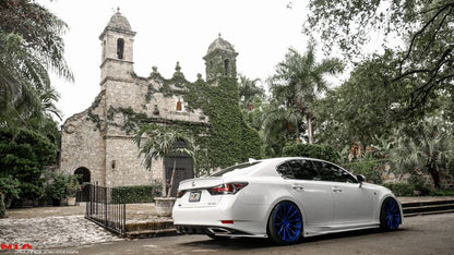 Lexus GS Base Model, F-Sport NIA Full lip Body Kit 5pcs (Front Splitter, Side Skirt Rockers, Rear apron spats) 2016-2020 in ABS