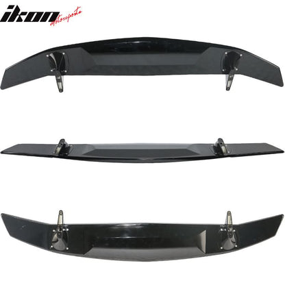 2016-2023 Mazda Miata IKON Type A Glossy Black Rear Spoiler Wing ABS