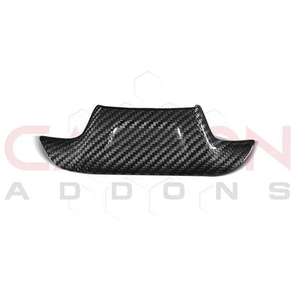 2016-2024 Camaro Carbon Fiber Lower Steering Wheel Emblem Trim Cover