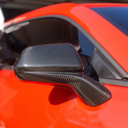 2016-2024 Camaro Carbon Fiber Mirror Covers