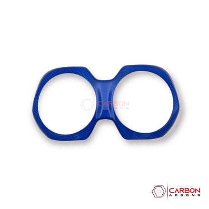 2016-2024 Camaro Real Carbon Fiber Center Console AC Vent Trim Cover