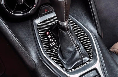 2016-2024 Camaro Real Carbon Fiber Gear Shift Trim Overlay