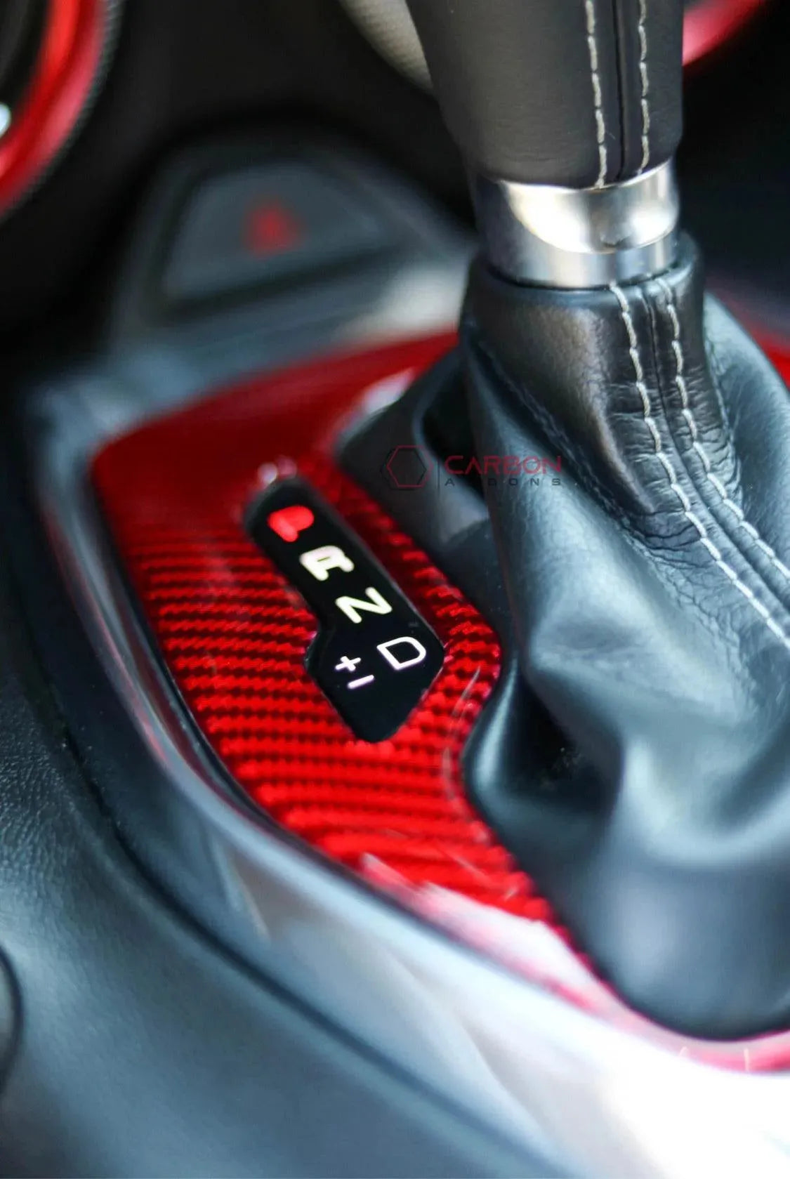 2016-2024 Camaro Real Carbon Fiber Gear Shift Trim Overlay