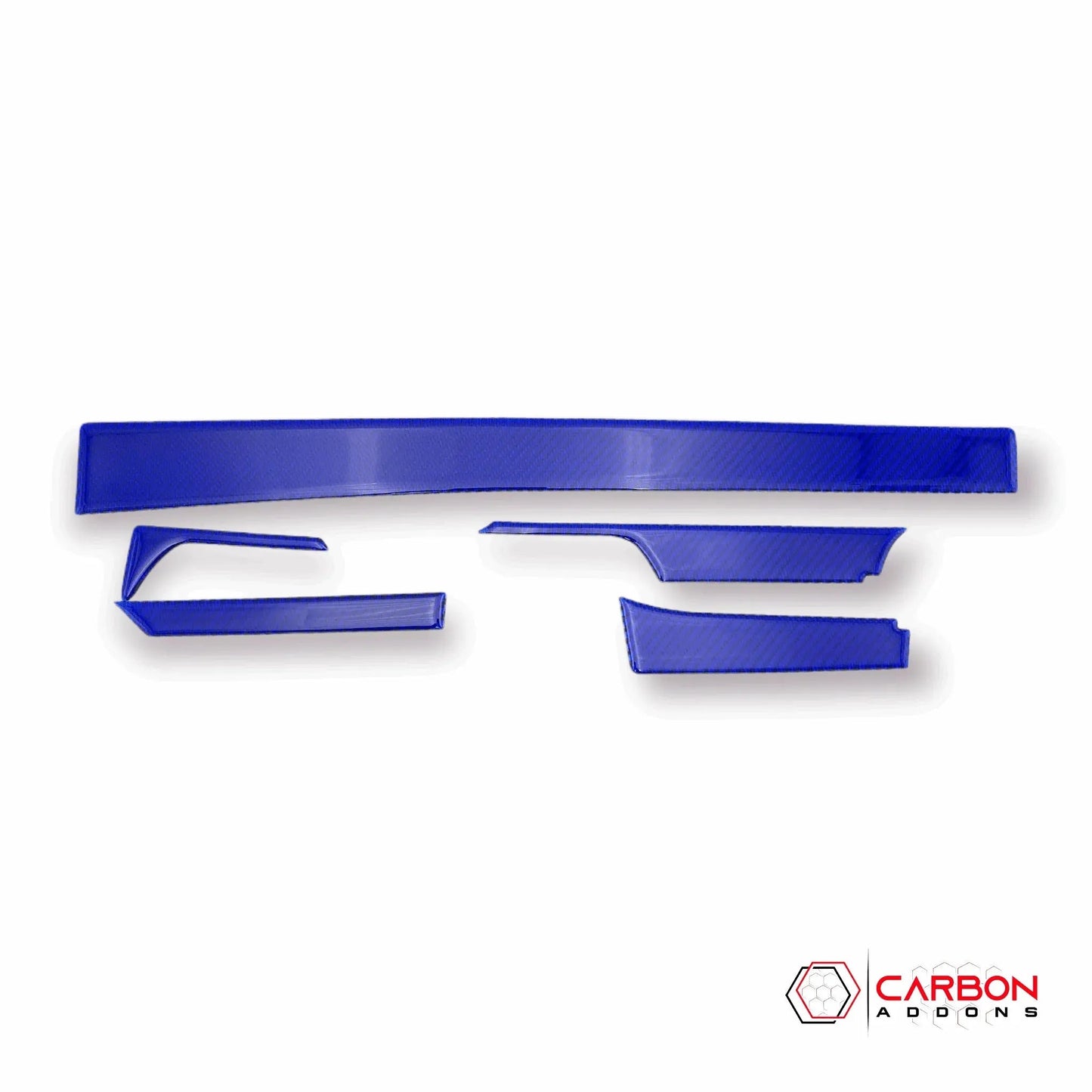 2016-2024 Camaro Real Carbon Fiber Lower Dashboard Overlay