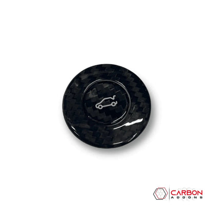 2016-2024 Camaros Carbon Fiber Trunk Release Button Cover
