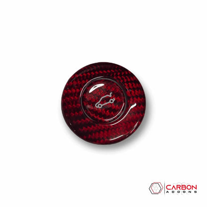 2016-2024 Camaros Carbon Fiber Trunk Release Button Cover