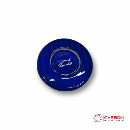 2016-2024 Camaros Carbon Fiber Trunk Release Button Cover