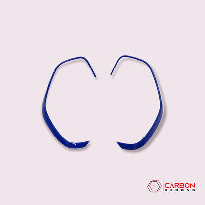 2016-2024 Carbon Fiber Gauge Cluster Bezel Chrome Delete Cover