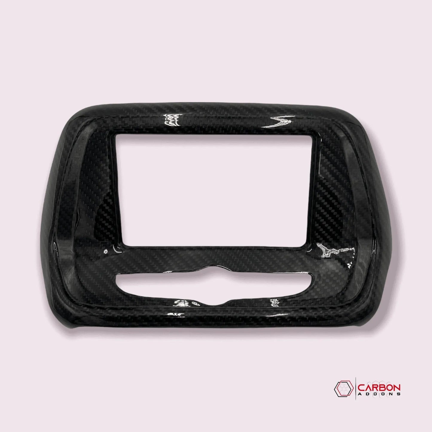 2016-2024 Chevy Camaro Carbon Fiber Infotainment Radio Screen Trim Cover