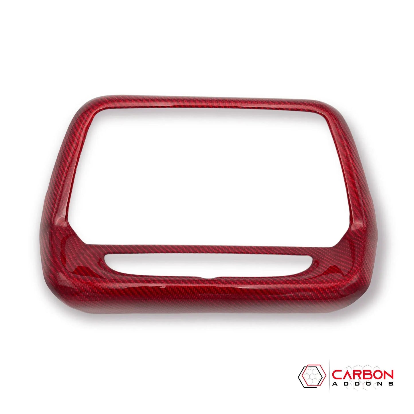 2016-2024 Chevy Camaro Carbon Fiber Infotainment Radio Screen Trim Cover