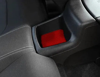 2016-2024 Chevy Camaro Carbon Fiber Interior Rear Seat Storage Trim Overlay