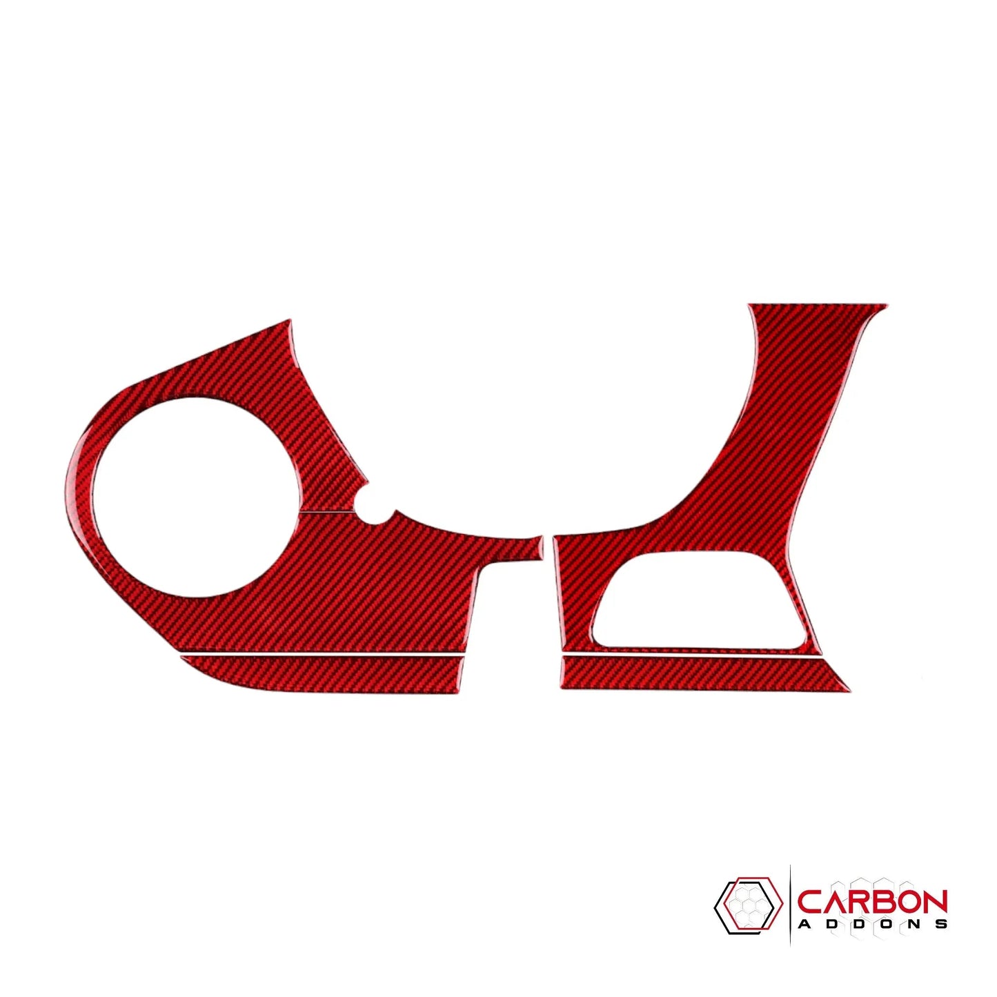 2016-2024 Chevy Camaro Real Carbon Fiber Driver Side Dash Overlay