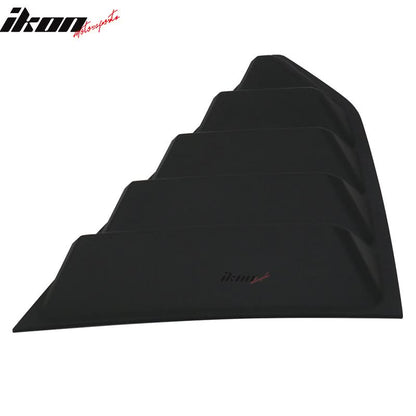 2016-2024 Chevy Camaro Unpainted Rear Side Window Louver Air Vent ABS