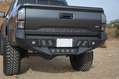 2016-21 Toyota Tacoma Rear Bumper Step-DV8 Offroad