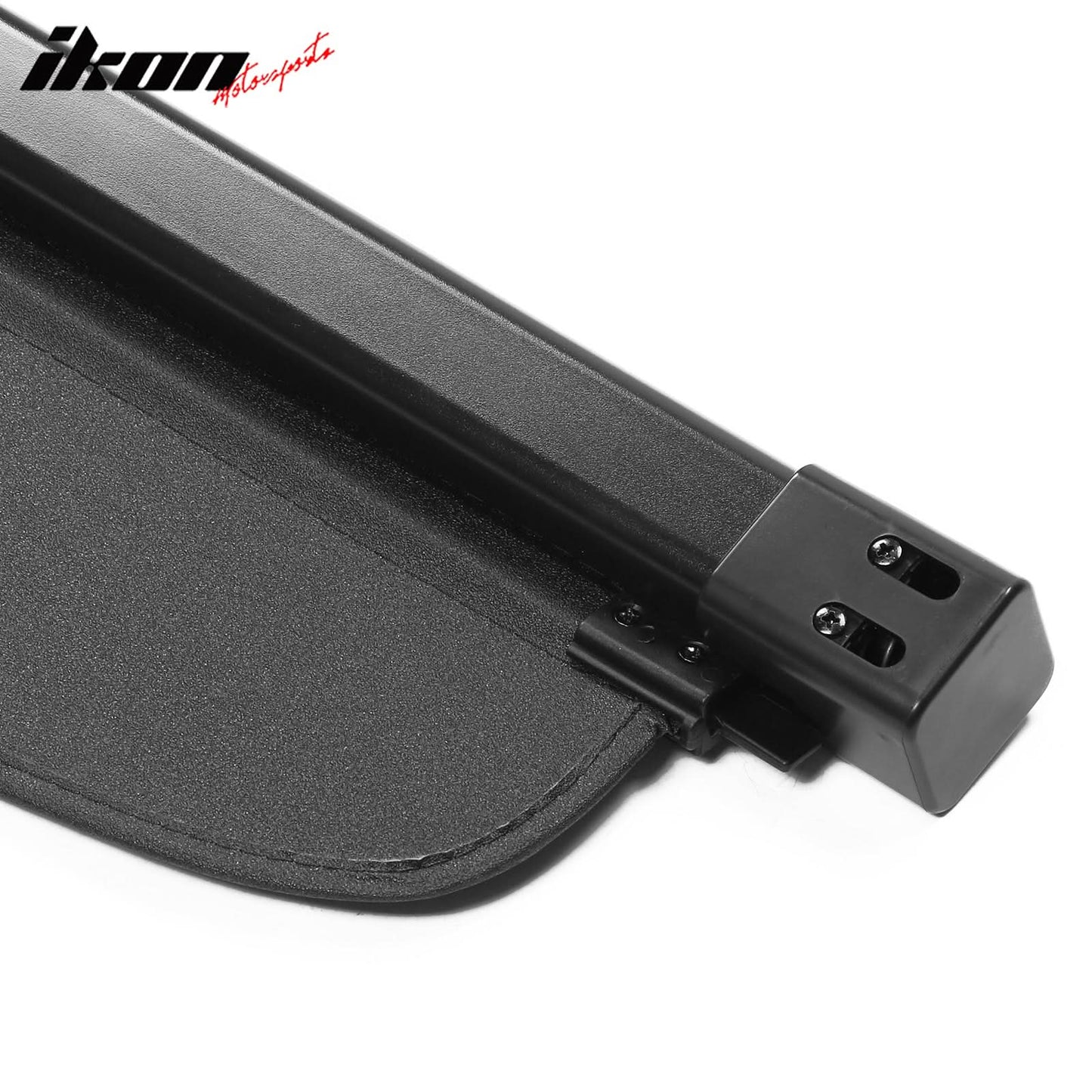 2016-2022 Benz GLC 4DR Black Rear Trunk Cargo Cover PVC Aluminum Rod