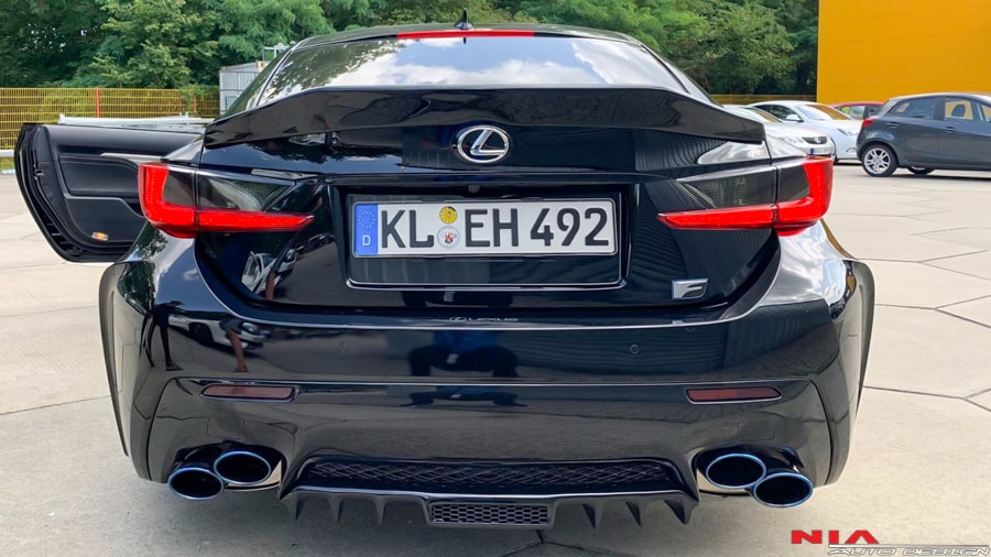 NIA Lexus RC-F Rear Spoiler Wing V1 2015-2019 RCF15-RS-V1