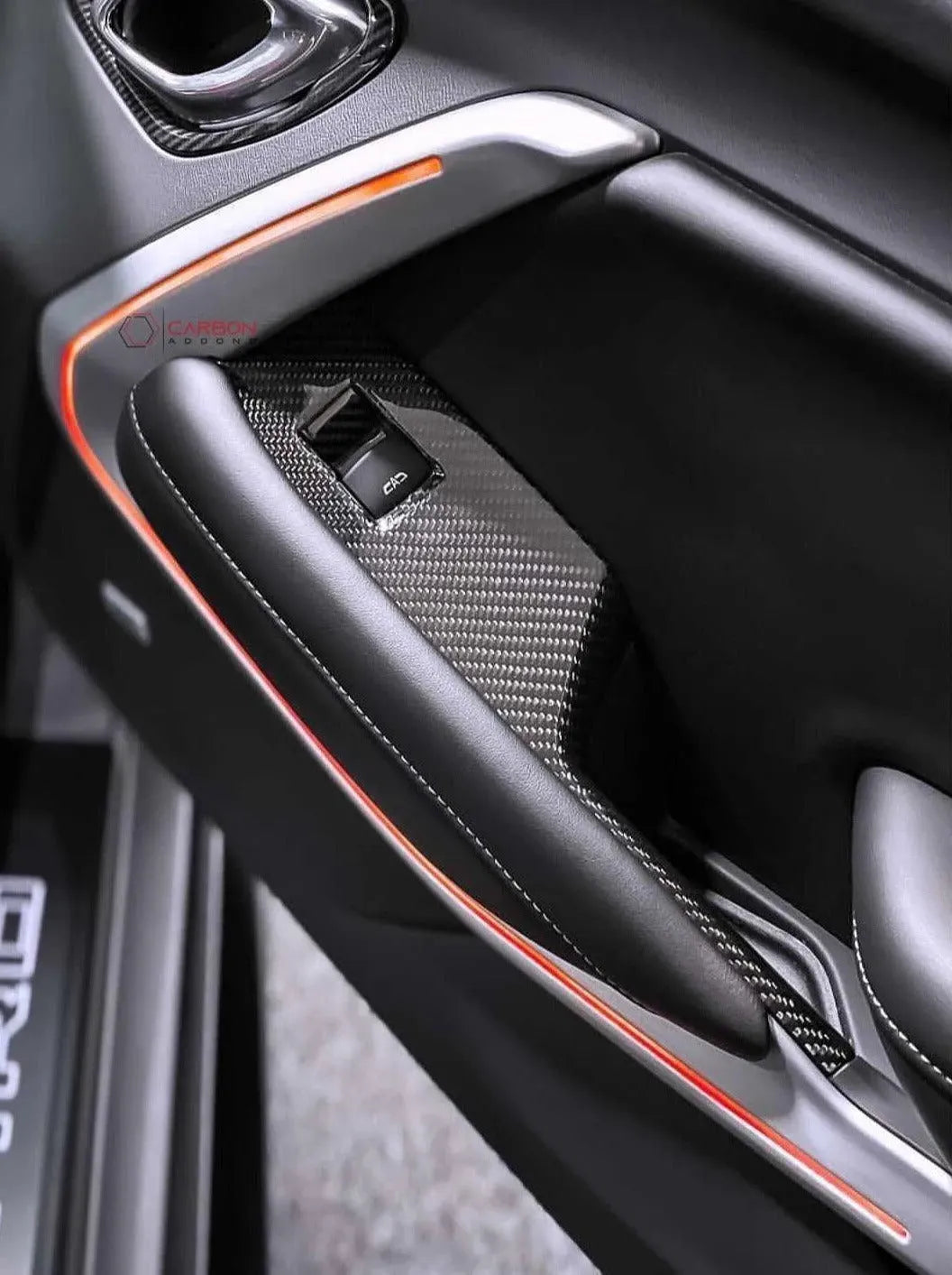 2016–2024 Camaro Real Carbon Fiber Window Switch Covers
