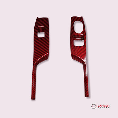 2016–2024 Camaro Real Carbon Fiber Window Switch Covers