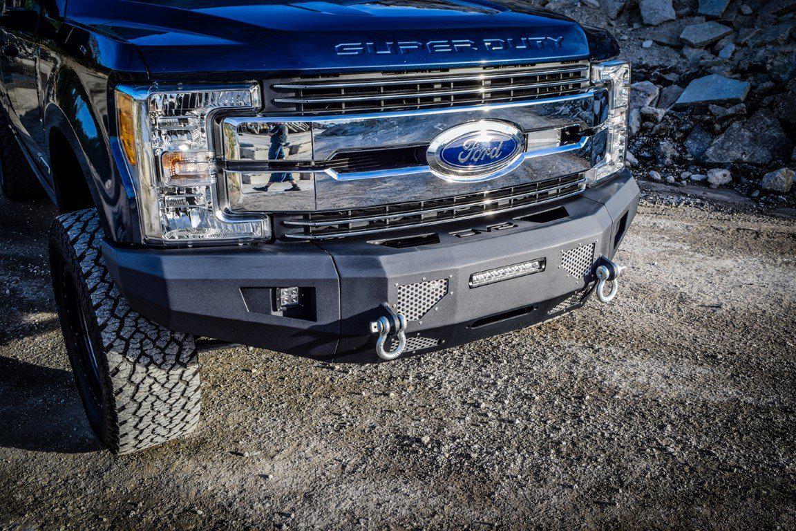 2017-20 Ford F-250 / F-350 Steel Front Bumper-DV8 Offroad