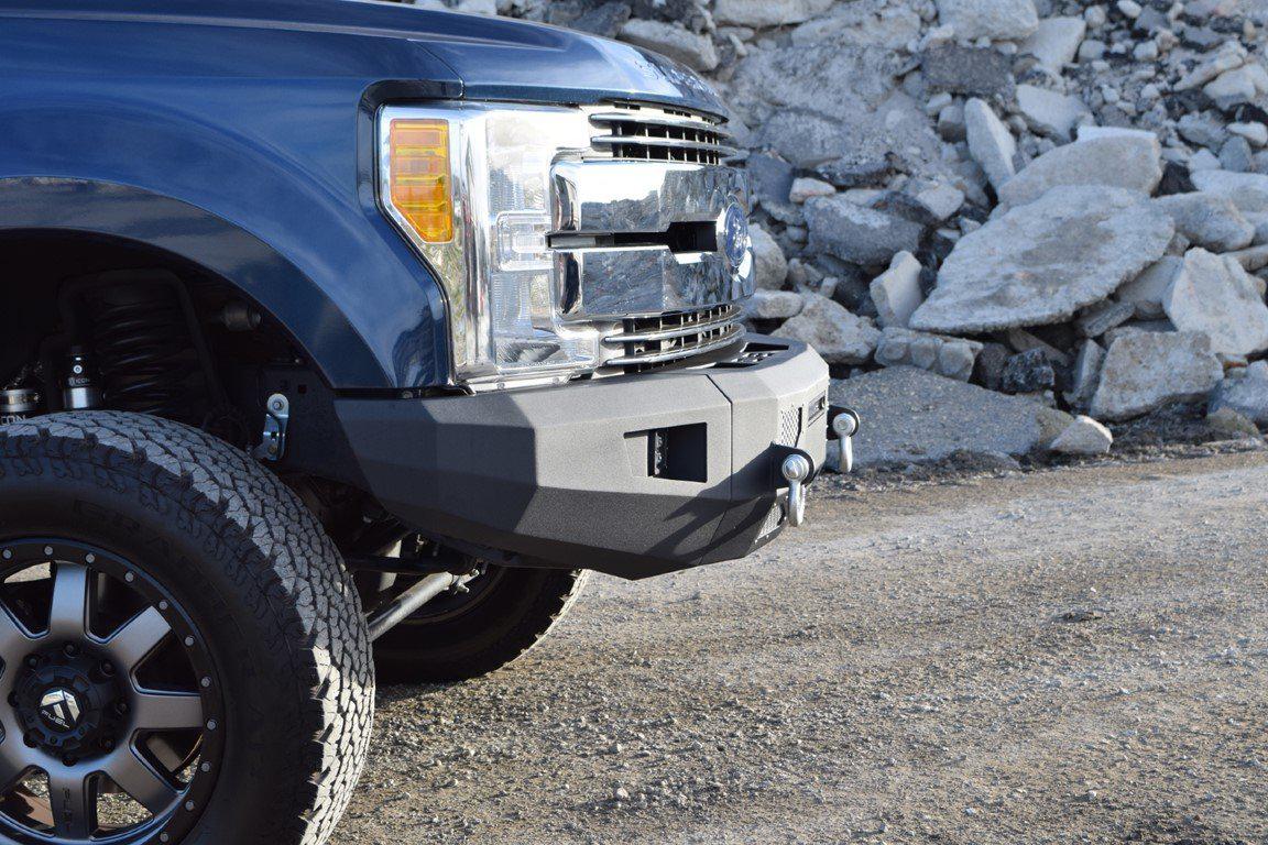 2017-20 Ford F-250 / F-350 Steel Front Bumper-DV8 Offroad